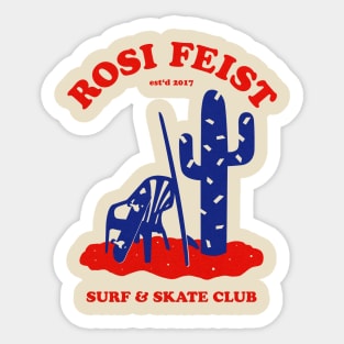 Rosi Feist - Surf & Skate Club Sticker